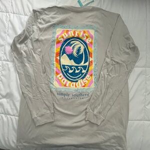 Simply Southern “Sunrise Paradise”. Buff. Size Large